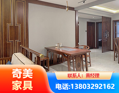 果洛板木结合家具